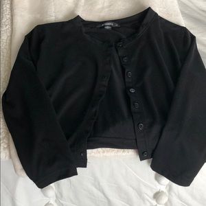 misguided button up sweater! worn once, runs small